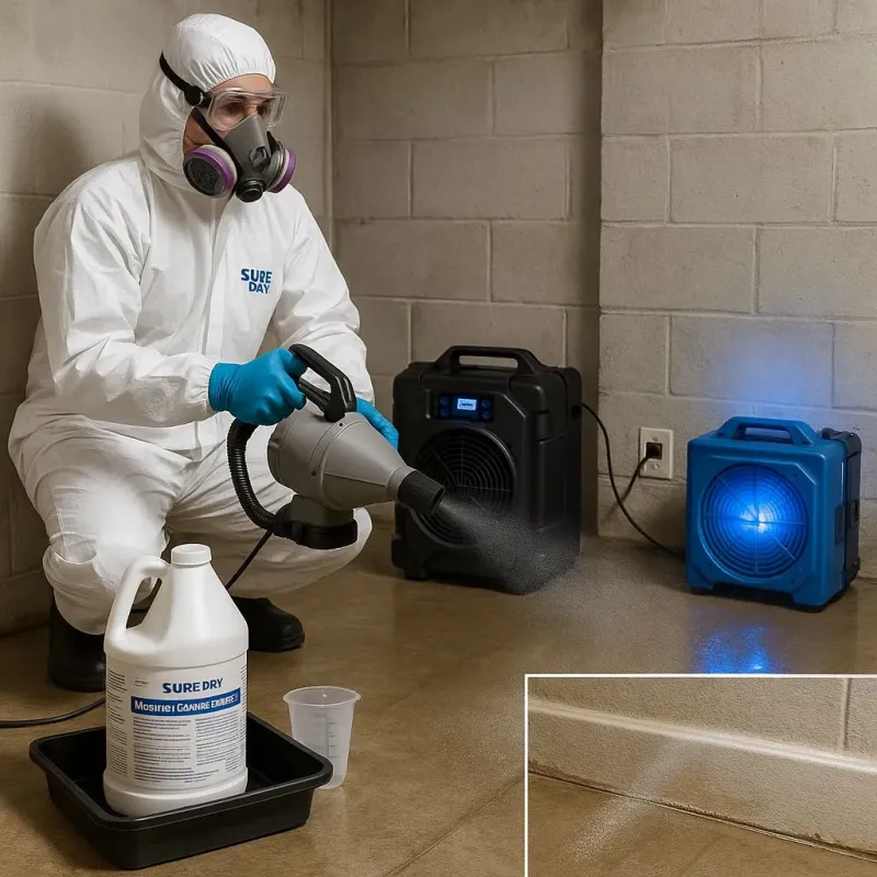 Sanitization and Odor Removal process in South Hutchinson, KS