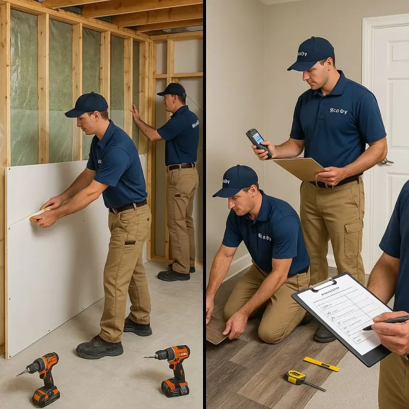 Repairs and Reconstruction process in South Hutchinson, KS