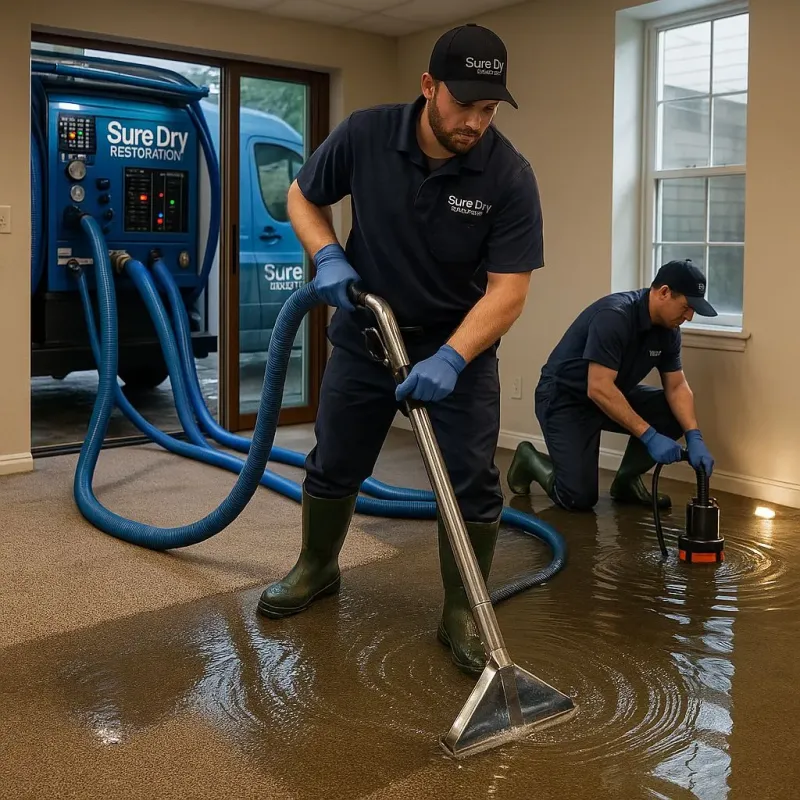 Water Extraction and Removal process in South Hutchinson, KS